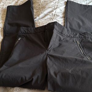 Athleta Black Pants with Zipper Pockets